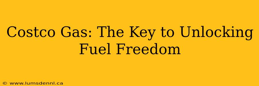 Costco Gas: The Key to Unlocking Fuel Freedom