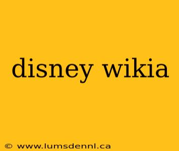 disney wikia