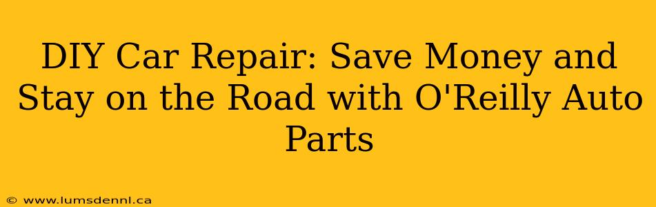 DIY Car Repair: Save Money and Stay on the Road with O'Reilly Auto Parts