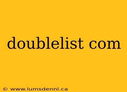 doublelist com