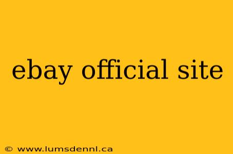 ebay official site