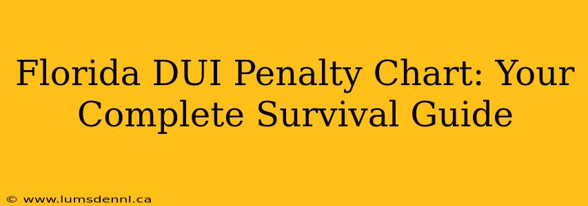 Florida DUI Penalty Chart: Your Complete Survival Guide