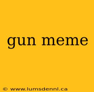 gun meme