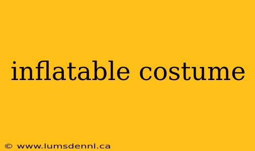 inflatable costume