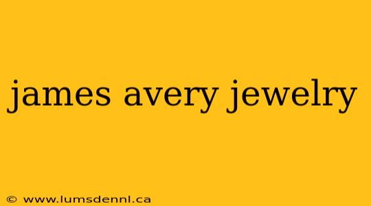 james avery jewelry