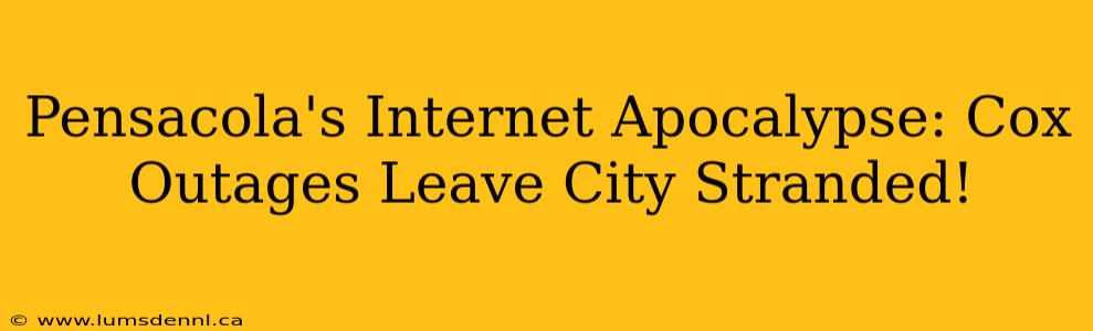 Pensacola's Internet Apocalypse: Cox Outages Leave City Stranded!