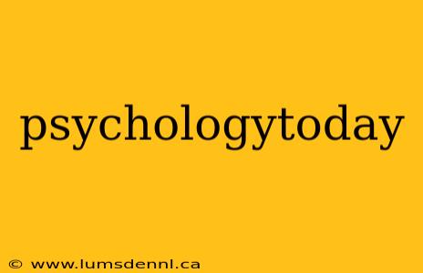 psychologytoday
