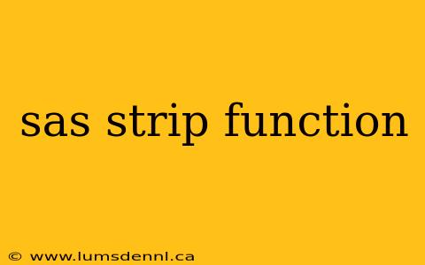 sas strip function