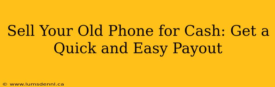 Sell Your Old Phone for Cash: Get a Quick and Easy Payout