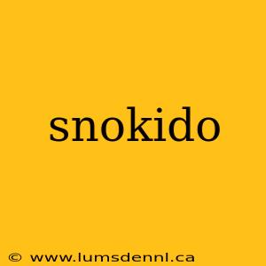 snokido