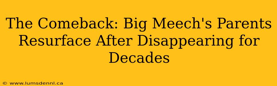 The Comeback: Big Meech's Parents Resurface After Disappearing for Decades