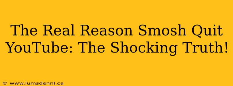 The Real Reason Smosh Quit YouTube: The Shocking Truth!