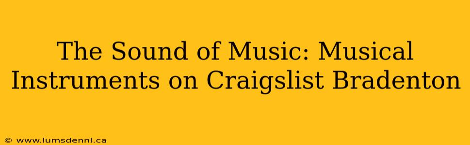 The Sound of Music: Musical Instruments on Craigslist Bradenton