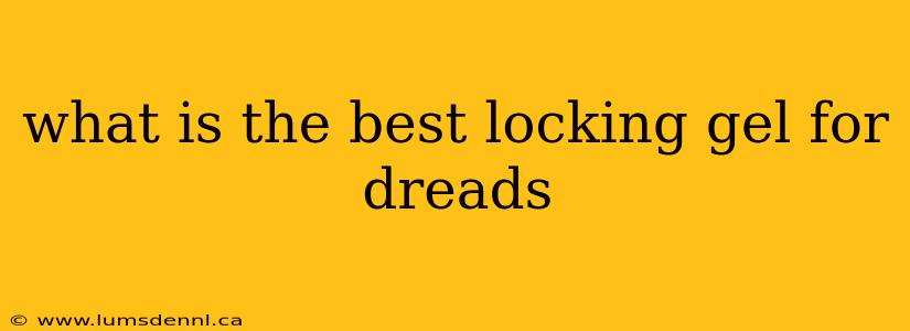 what is the best locking gel for dreads